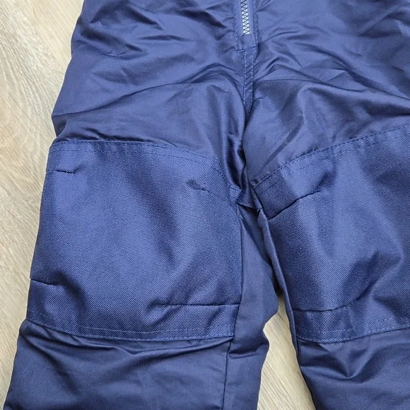 Cat And Jack 3T Boys Kids Snowbibs Snow Pants Snowsuit Navy Blue Winter - Picture 3 of 5
